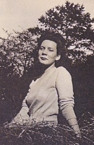 Connie in field