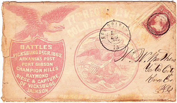 77th Regiment envelope
