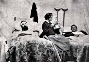 Nurse Ann Belle in a Union Hospital