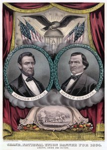 Presidential Election poster 1864