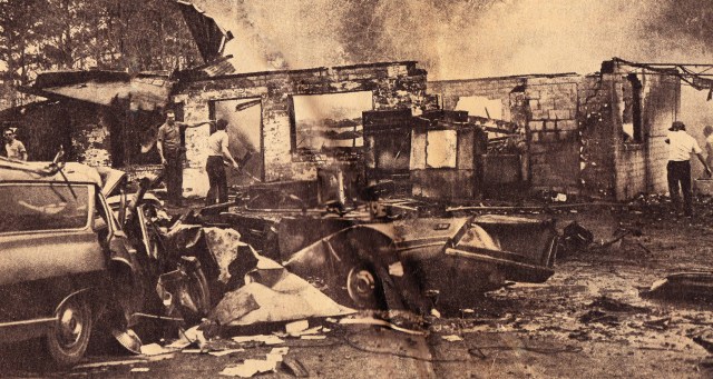 Newman’s Grocery Store was destroyed by Southern Airways Flight 242