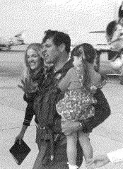 Lyman W. Keele, Jr. returns home from Vietnam